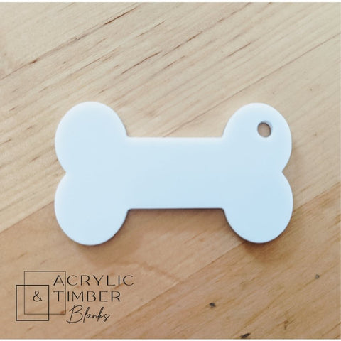 Acrylic Dog Bone - 60mm - AT Blanks Australia#option1 - #product_vendor - #product_type