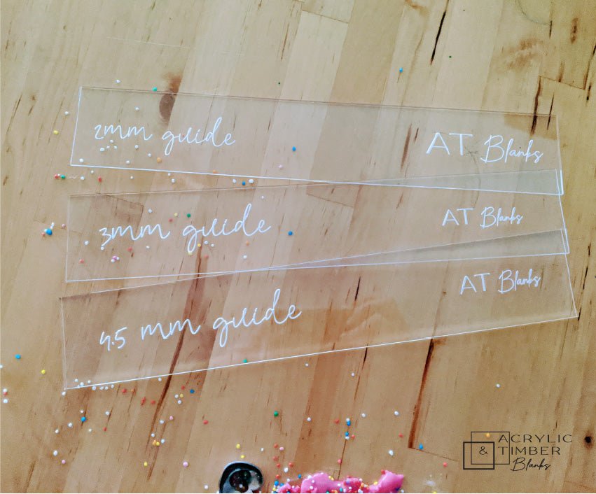 Acrylic Blank Shapes | Rolling Guides – AT Blanks Australia