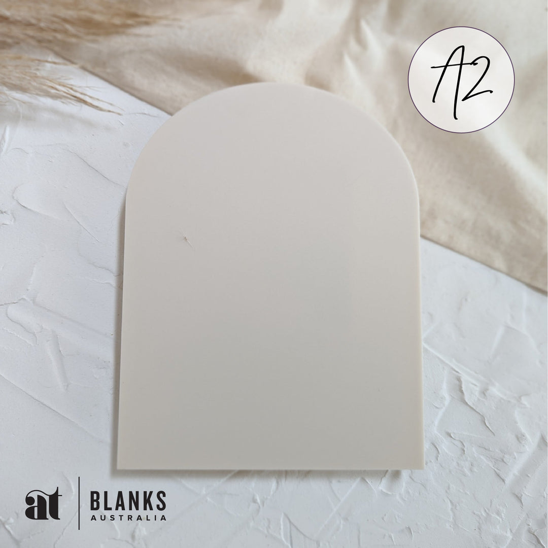 Arch 594 x 420mm (A2) Acrylic Blank Shapes AT Blanks Australia