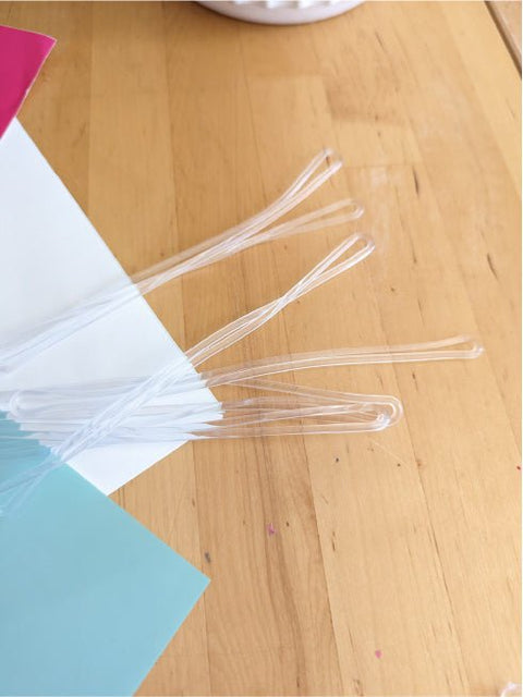 Bag Tag Loop | Clear Plastic - AT Blanks Australia#option1 - #product_vendor - #product_type
