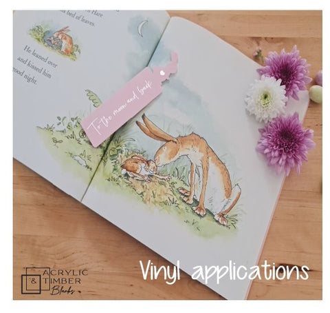 Bunny Bookmark - Super Thin 1.6mm - AT Blanks Australia#option1 - #product_vendor - #product_type