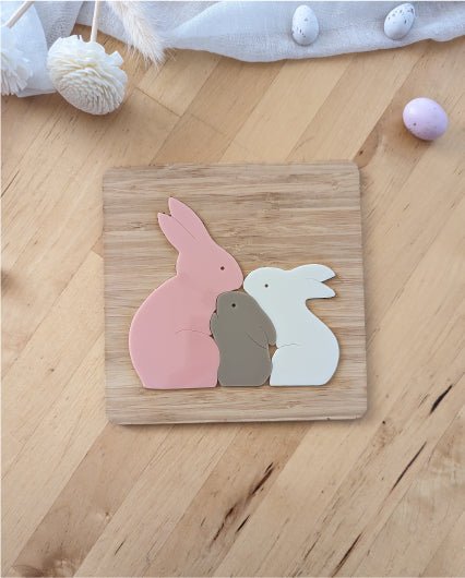 Bunny Family Puzzle - AT Blanks Australia#option1 - #product_vendor - #product_type