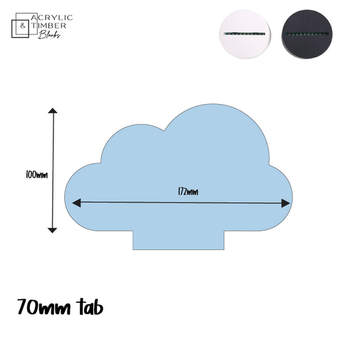 Cloud Light Topper - (For Black Base) - AT Blanks Australia#option1 - #product_vendor - #product_type
