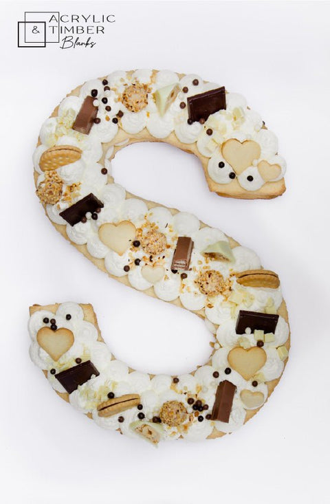 Cookie Cake Stencil - Letters - AT Blanks Australia#option1 - #product_vendor - #product_type