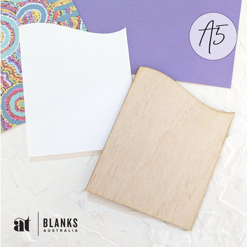 Curve Top 197 x 149mm (A5) | Standard Range - AT Blanks Australia#option1 - #product_vendor - #product_type