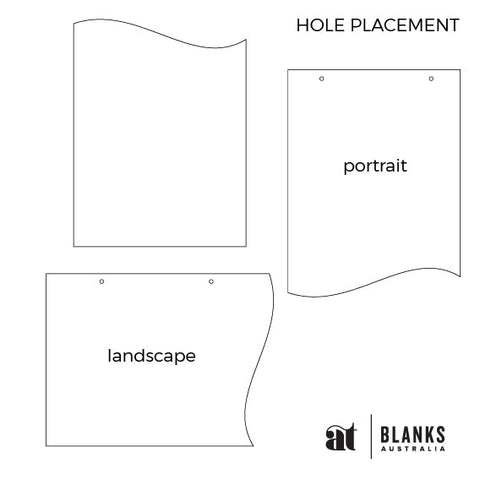 Curve Top 400 x 297mm (A3) | Nature Range - AT Blanks Australia#option1 - #product_vendor - #product_type