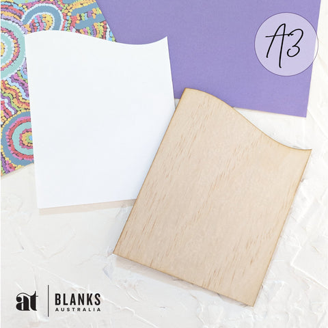 Curve Top 400 x 297mm (A3) | Standard Range - AT Blanks Australia#option1 - #product_vendor - #product_type