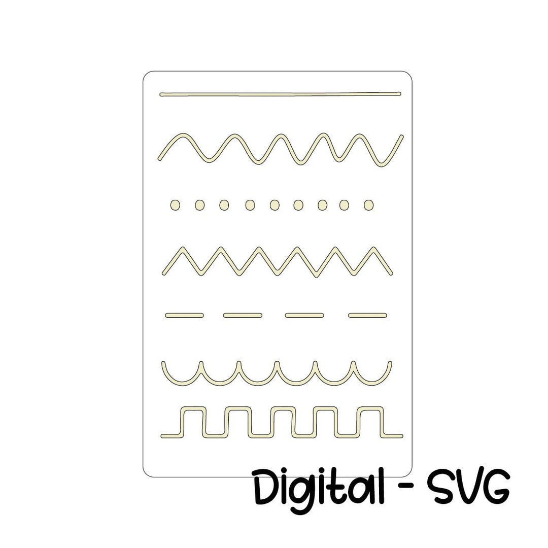 DIGITAL SVG FILE Patterns trace board AT Blanks Australia