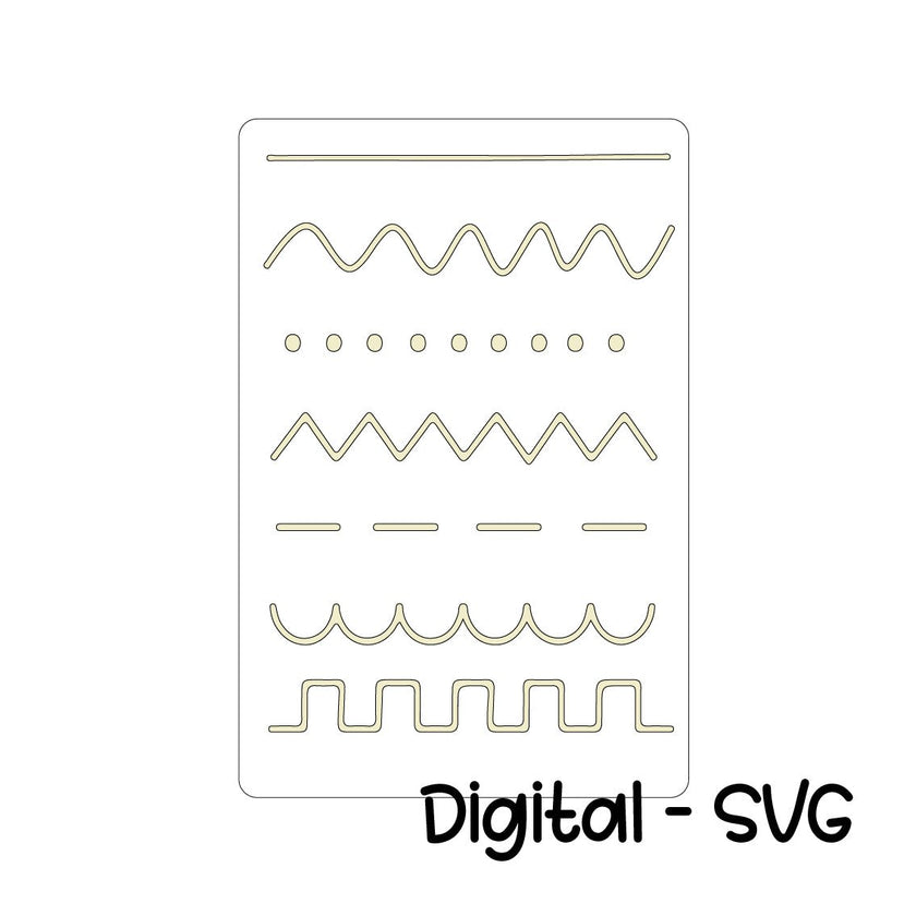 Traceable Svg DIGITAL SVG FILE- Patterns trace board – AT Blanks Australia