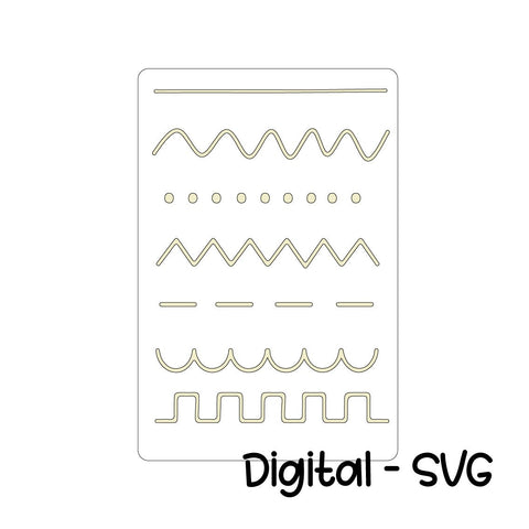 DIGITAL SVG FILE- Patterns trace board - AT Blanks Australia#option1 - #product_vendor - #product_type