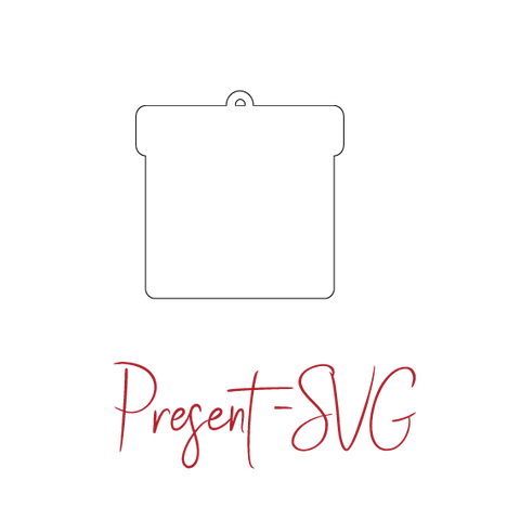 Simple Present Svg DIGITAL SVG FILE - Present acrylic blanks – AT Blanks Australia
