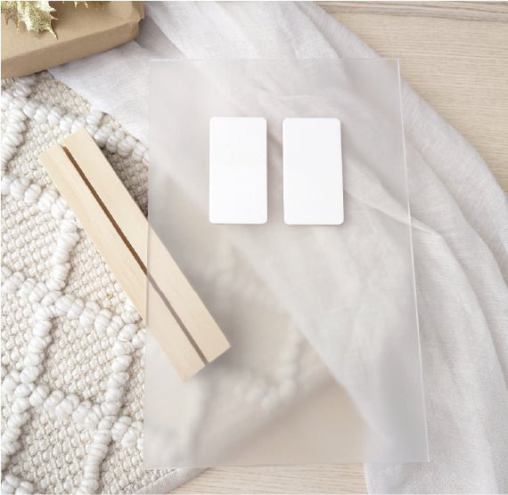 DIY Countdown Set - Rectangle With Timber Base – AT Blanks Australia