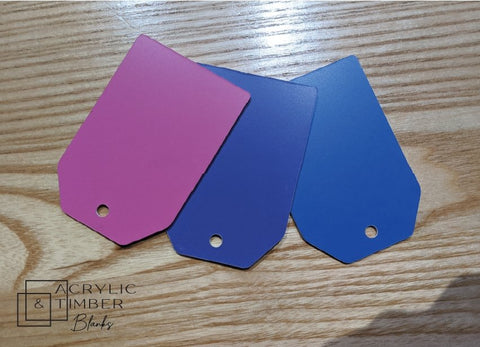 Dual Colour - Traditional Tag (5 Pack) - AT Blanks Australia#option1 - #product_vendor - #product_type