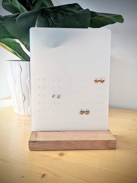 Earring Stand - Rectangle - AT Blanks Australia#option1 - #product_vendor - #product_type