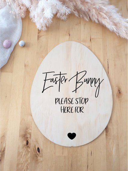 Easter Bunny Stop Here - Board Blank - AT Blanks Australia#option1 - #product_vendor - #product_type