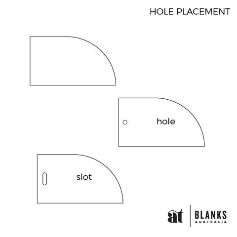 Half Arch Place card | Standard Range - AT Blanks Australia#option1 - #product_vendor - #product_type