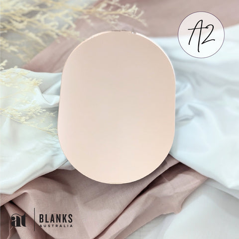 Oval 594 x 420mm (A2) | Mirror Range - AT Blanks Australia#option1 - #product_vendor - #product_type