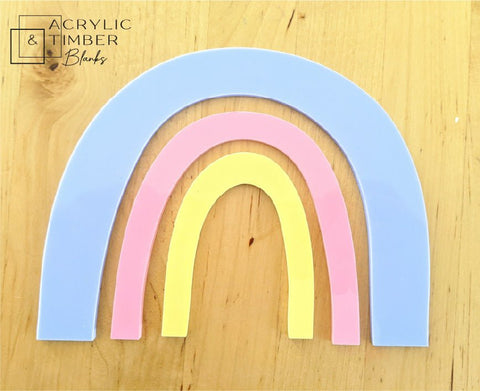 Pastel Acrylic - Rainbow - AT Blanks Australia#option1 - #product_vendor - #product_type