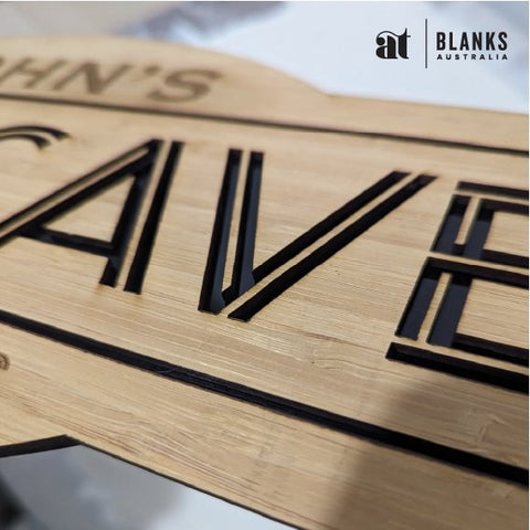 Personalised Man Cave Sign - AT Blanks Australia#option1 - #product_vendor - #product_type