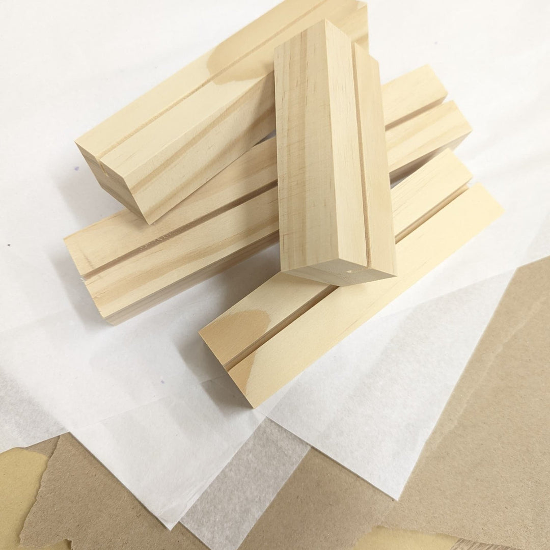 Acrylic Blanks | A5 Pine Timber Sign Base – AT Blanks Australia