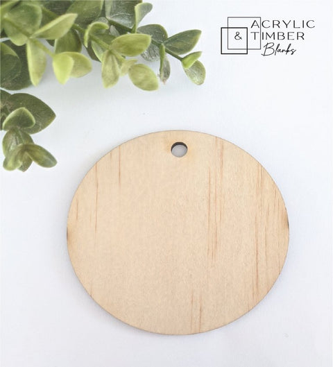 Plywood Key Ring (5 pack) - Assorted Circle - AT Blanks Australia#option1 - #product_vendor - #product_type