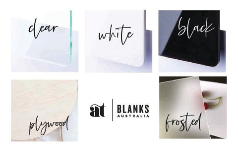 Round Bag Tag | Acrylic Blank - AT Blanks Australia#option1 - #product_vendor - #product_type