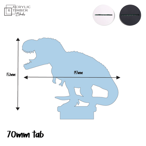 T-rex Light Topper - (For Black Base) - AT Blanks Australia#option1 - #product_vendor - #product_type