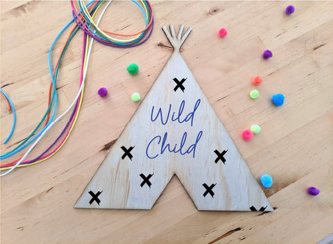 Teepee Wall Plaque - AT Blanks Australia#option1 - #product_vendor - #product_type