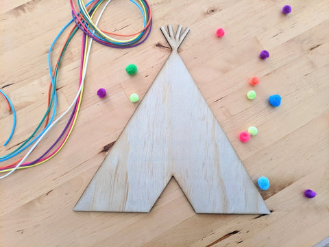 Teepee Wall Plaque - AT Blanks Australia#option1 - #product_vendor - #product_type