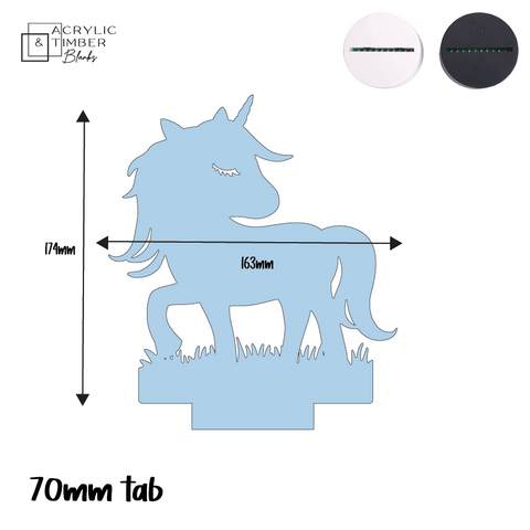 Unicorn Light Topper - (For Black Base) - AT Blanks Australia#option1 - #product_vendor - #product_type