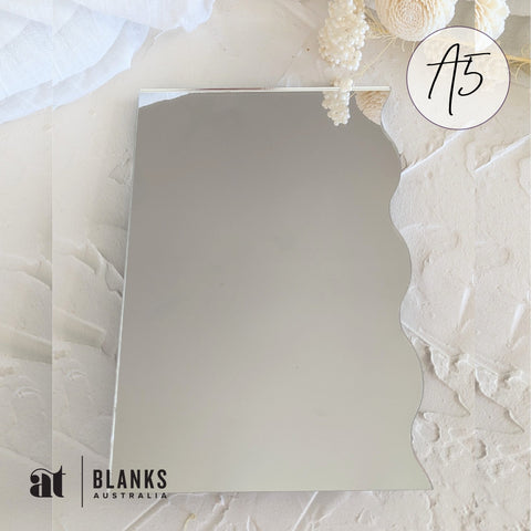 Wavy Side 197 x 149mm (A5) | Mirror Range - AT Blanks Australia#option1 - #product_vendor - #product_type