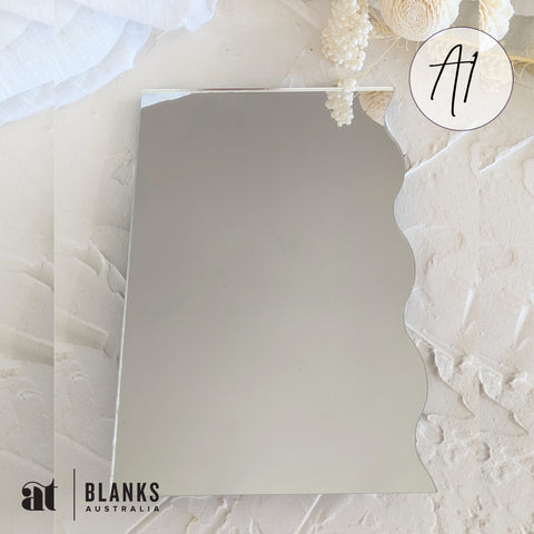 Wavy Side 841 x 594 mm (A1) | Mirror Range - AT Blanks Australia#option1 - #product_vendor - #product_type